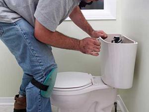 a Louisville plumbing professional was called to repair a broken toilet