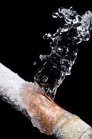 Frozen pipes need the help of our Lafayette plumbing team